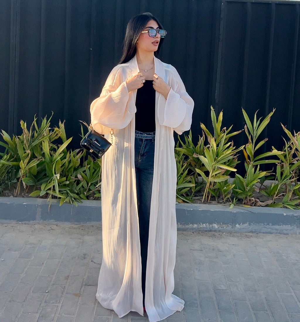 Creamy - Shimmer kaftan