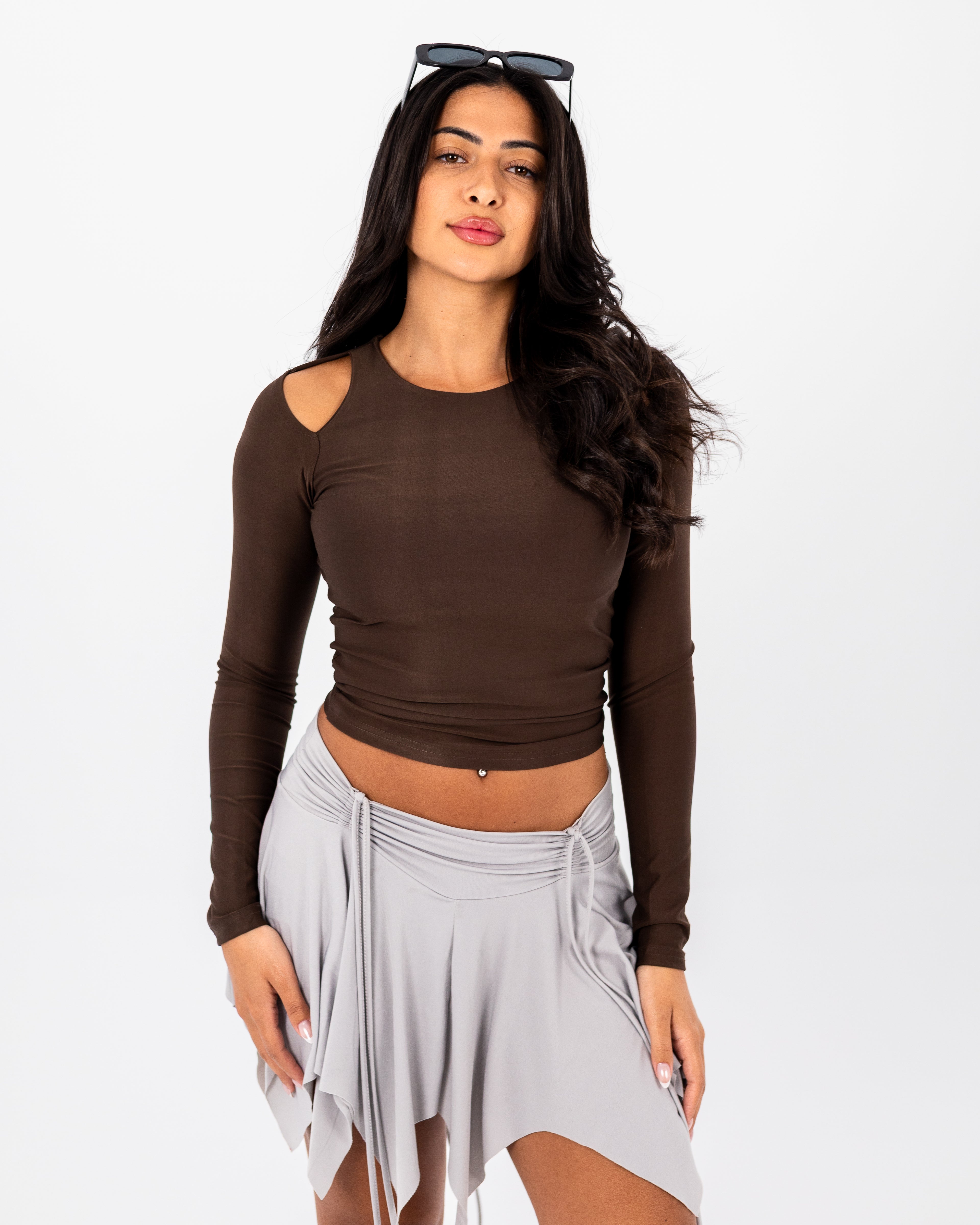 SLOT TOP (brown)
