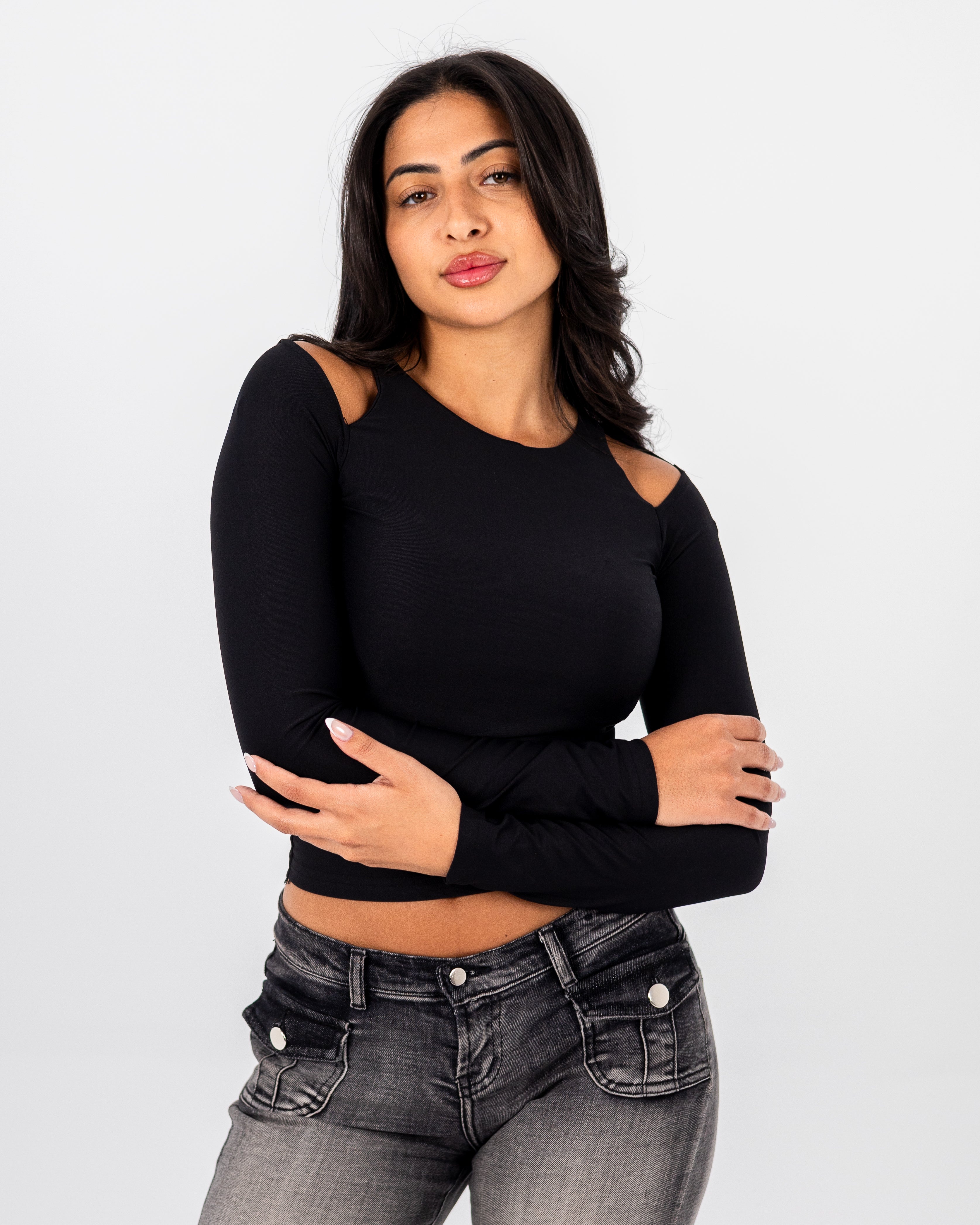 SLOT TOP (Black)